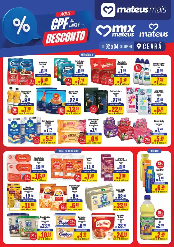 Catálogo Supermercados Mateus | App Mateus Mais | 2026-06-02T00:00:00.000Z - 2026-06-04T00:00:00.000Z