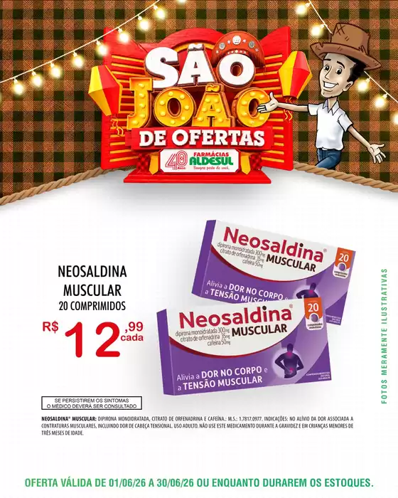 Catálogo Farmácia Aldesul | Descontos e promoções | 2026-06-01T00:00:00.000Z - 2026-06-30T00:00:00.000Z