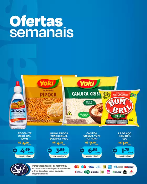 Catálogo Supermercado Higas | Pechinchas e ofertas atuais | 2026-06-02T00:00:00.000Z - 2026-06-02T00:00:00.000Z