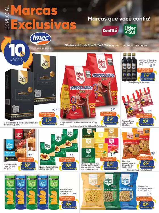 Catálogo Imec Supermercados | ALTA 16100 IMEC Semana da Marca Propria 01 a 070626 | 2026-06-01T00:00:00.000Z - 2026-06-07T00:00:00.000Z