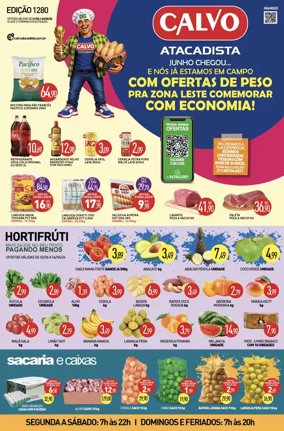 Catálogo Calvo Atacadista | Descontos e promoções | 2026-06-01T00:00:00.000Z - 2026-06-04T00:00:00.000Z