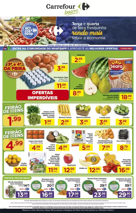 Catálogo Carrefour Bairro | Melhores ofertas e descontos | 2026-06-02T00:00:00.000Z - 2026-06-03T00:00:00.000Z