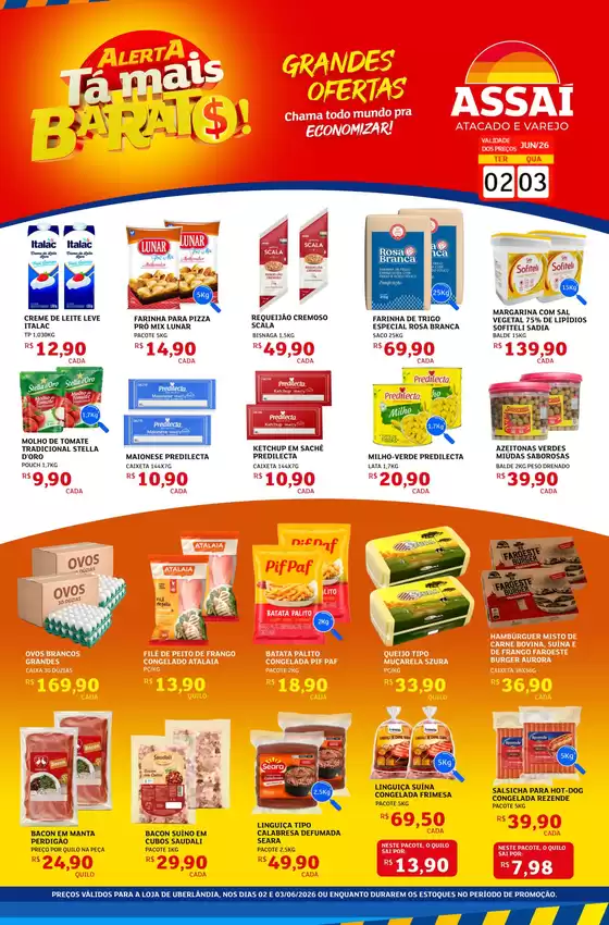 Catálogo Assaí Atacadista | Encarte Assaí Atacadista 47690-41 | 2026-06-02T00:00:00.000Z - 2026-06-03T00:00:00.000Z