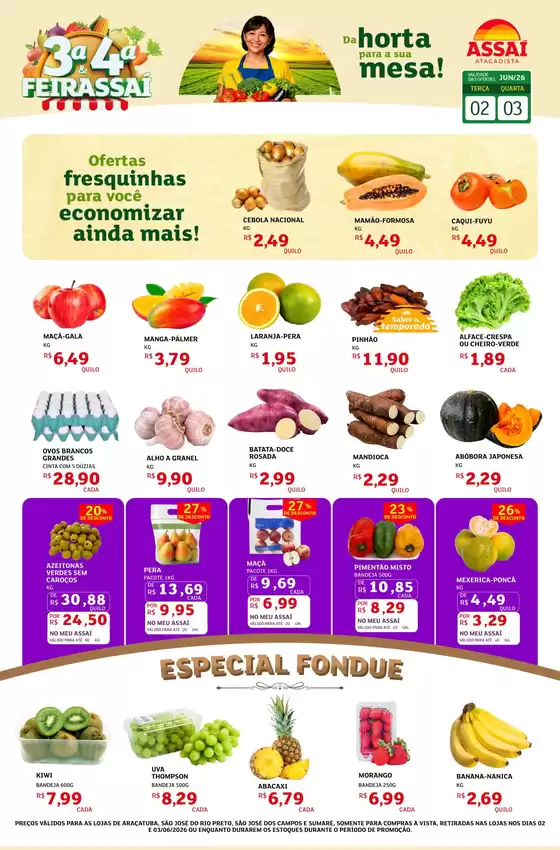 Catálogo Assaí Atacadista | Encarte Assaí Atacadista 47659-775 | 2026-06-02T00:00:00.000Z - 2026-06-03T00:00:00.000Z