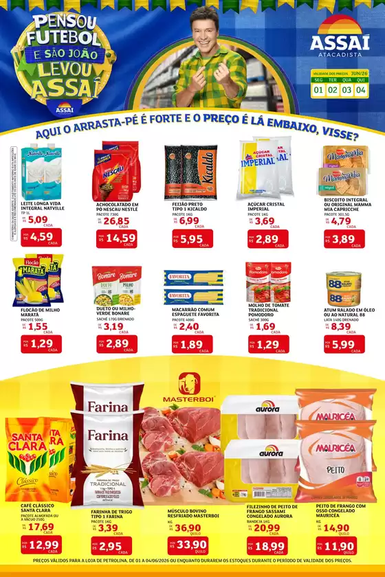 Catálogo Assaí Atacadista | Encarte Assaí Atacadista 47963-757 | 2026-06-02T00:00:00.000Z - 2026-06-04T00:00:00.000Z