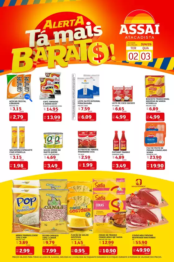 Catálogo Assaí Atacadista | Encarte Assaí Atacadista 47681-561 | 2026-06-02T00:00:00.000Z - 2026-06-03T00:00:00.000Z
