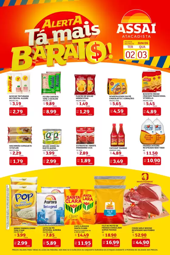 Catálogo Assaí Atacadista | Encarte Assaí Atacadista 47681-562 | 2026-06-02T00:00:00.000Z - 2026-06-03T00:00:00.000Z