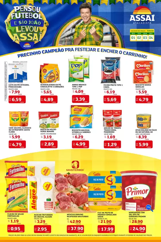 Catálogo Assaí Atacadista | Encarte Assaí Atacadista 47963-923 | 2026-06-02T00:00:00.000Z - 2026-06-04T00:00:00.000Z