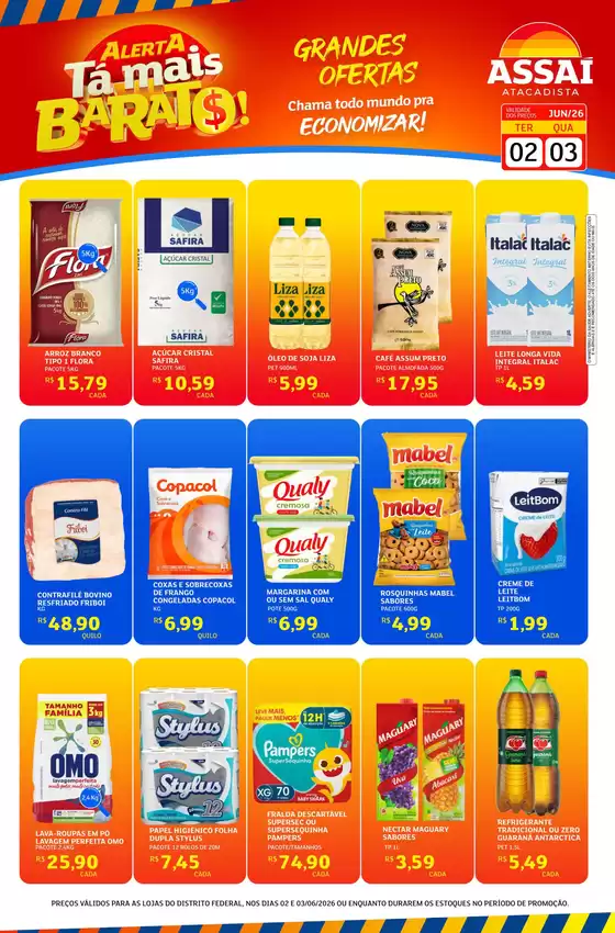 Catálogo Assaí Atacadista | Encarte Assaí Atacadista 47439-226 | 2026-06-02T00:00:00.000Z - 2026-06-03T00:00:00.000Z