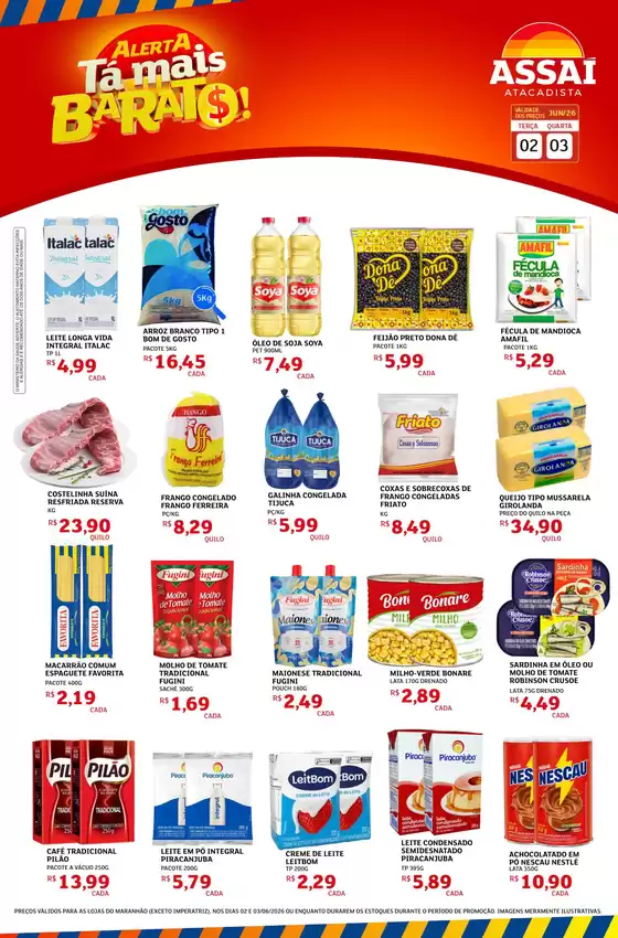 Catálogo Assaí Atacadista | Encarte Assaí Atacadista 47795-82 | 2026-06-02T00:00:00.000Z - 2026-06-03T00:00:00.000Z
