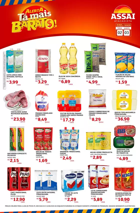 Catálogo Assaí Atacadista | Encarte Assaí Atacadista 47795-531 | 2026-06-02T00:00:00.000Z - 2026-06-03T00:00:00.000Z