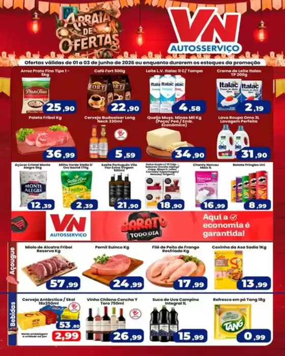 Catálogo VN Autosserviço | ARRAIÁ DE OFERTAS | 2026-06-02T00:00:00.000Z - 2026-06-03T00:00:00.000Z