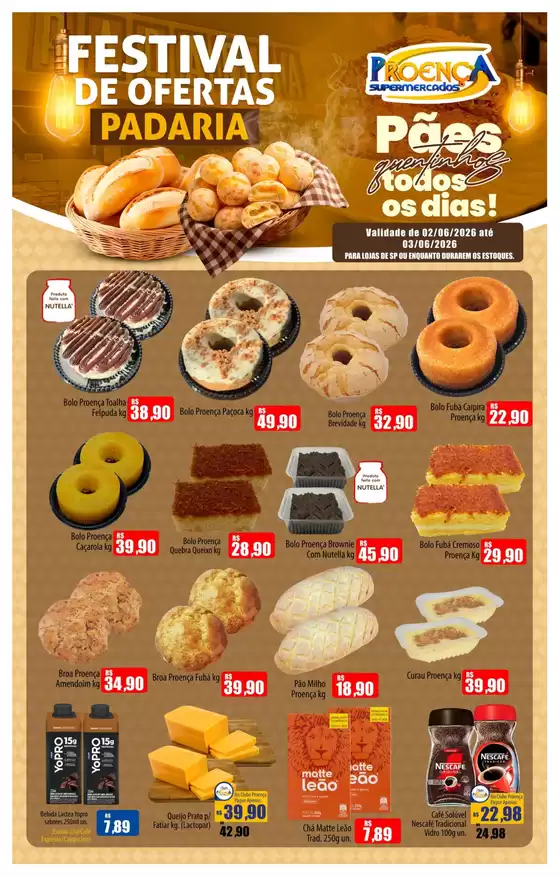 Catálogo Proença Supermercados | Festival de Ofertas | 2026-06-02T00:00:00.000Z - 2026-06-03T00:00:00.000Z