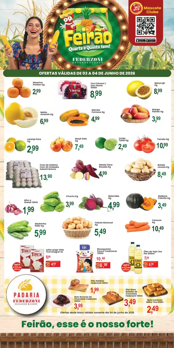 Catálogo Federzoni Supermercados | Feirão  | 2026-06-03T00:00:00.000Z - 2026-06-04T00:00:00.000Z