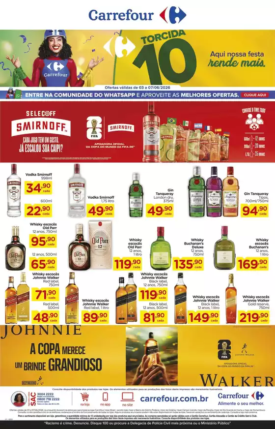 Catálogo Carrefour em Tupã | LÂMINA EXCLUSIVA DIAGEO | 2026-06-03T00:00:00.000Z - 2026-06-07T00:00:00.000Z