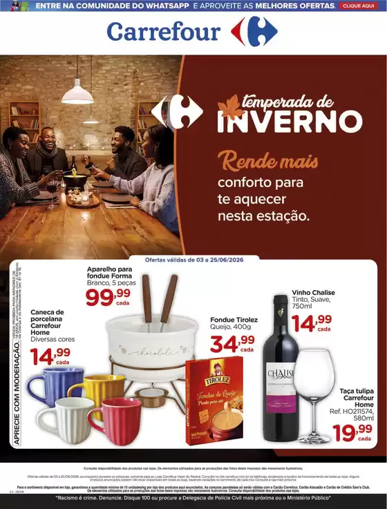 Catálogo Carrefour | Pechinchas e ofertas atuais | 2026-06-03T00:00:00.000Z - 2026-06-25T00:00:00.000Z