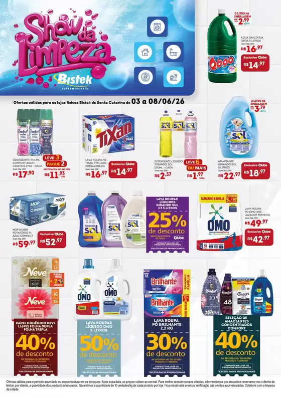 Catálogo Bistek Supermercados | Ofertas e promoções atuais | 2026-06-03T00:00:00.000Z - 2026-06-08T00:00:00.000Z