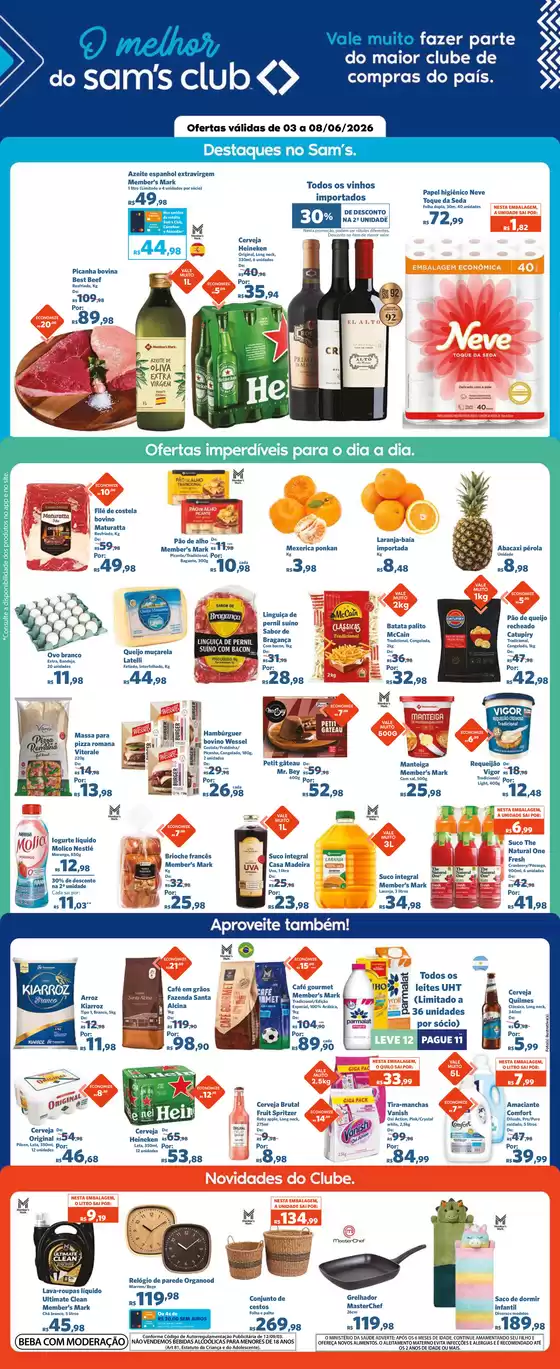 Catálogo Sam's Club | Novas ofertas para descobrir | 2026-06-03T00:00:00.000Z - 2026-06-08T00:00:00.000Z