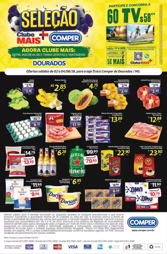 Catálogo Comper | Ofertas Dourados | 2026-06-02T00:00:00.000Z - 2026-06-04T00:00:00.000Z