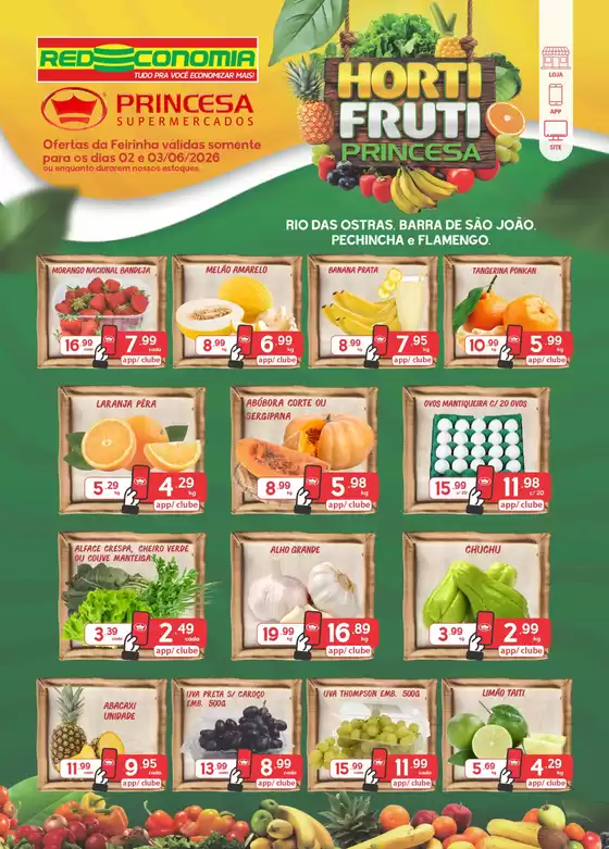 Catálogo Princesa Supermercados | Feirinha G2 - 02 e 03/06 | 2026-06-02T00:00:00.000Z - 2026-06-04T00:00:00.000Z
