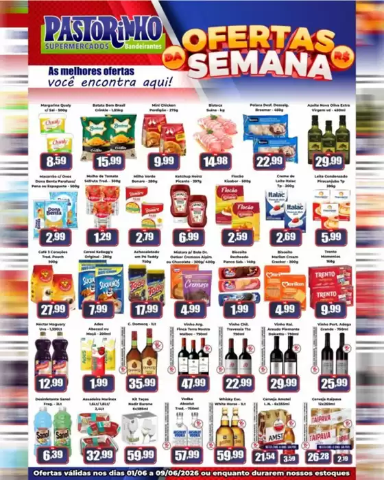 Catálogo Supermercado Pastorinho | Melhores ofertas para todos os caçadores de pechinchas | 2026-06-01T00:00:00.000Z - 2026-06-09T00:00:00.000Z