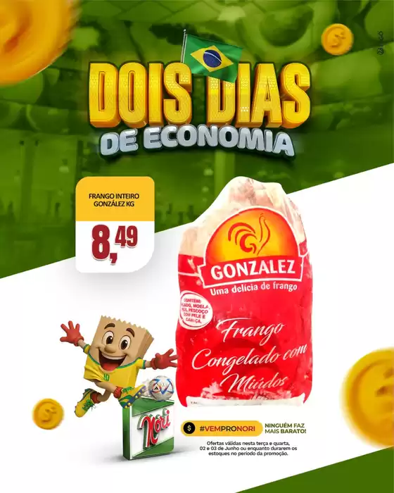 Catálogo Supermercados Nori | Economize agora com nossas ofertas | 2026-06-02T00:00:00.000Z - 2026-06-03T00:00:00.000Z
