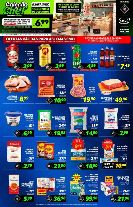 Catálogo Supermercado Cubatão | Novas ofertas para descobrir | 2026-06-02T00:00:00.000Z - 2026-06-06T00:00:00.000Z