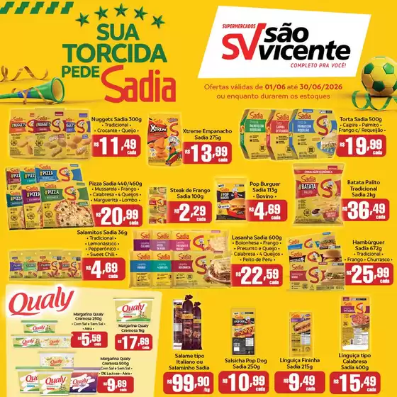 Catálogo Supermercados São Vicente | Melhores ofertas para compradores econômicos | 2026-06-01T00:00:00.000Z - 2026-06-30T00:00:00.000Z