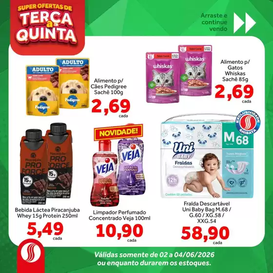 Catálogo Shibata Supermercados | Melhores ofertas e descontos | 2026-06-02T00:00:00.000Z - 2026-06-04T00:00:00.000Z
