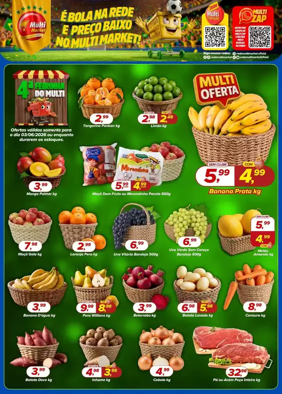 Catálogo Rede Multi Market | Encarte Rede Multi Market | 2026-06-03T00:00:00.000Z - 2026-06-03T00:00:00.000Z