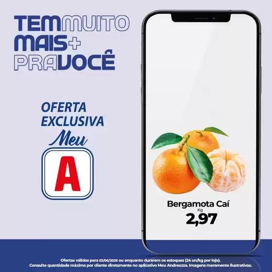 Catálogo Supermercados Andreazza | Ofertas exclusivas e pechinchas | 2026-06-03T00:00:00.000Z - 2026-06-03T00:00:00.000Z