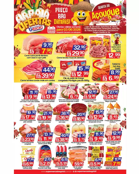 Catálogo Supermercados Gricki | Encarte Supermercados Gricki | 2026-06-03T00:00:00.000Z - 2026-06-03T00:00:00.000Z