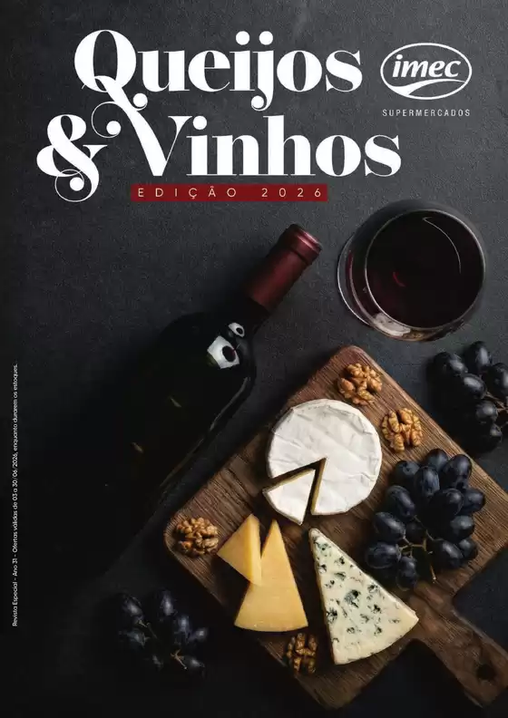 Catálogo Imec Supermercados | Revista Queijos e Vinhos Especial  | 2026-06-03T00:00:00.000Z - 2026-06-30T00:00:00.000Z