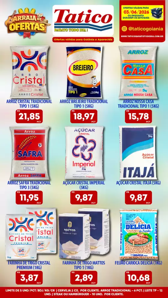 Catálogo Tatico | Nossas melhores ofertas para você | 2026-06-03T00:00:00.000Z - 2026-06-03T00:00:00.000Z