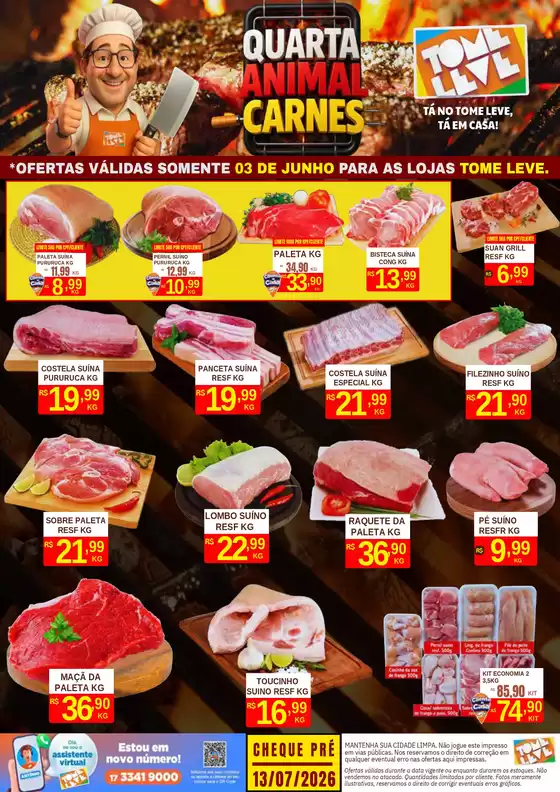 Catálogo Tome Leve | Melhores ofertas para compradores econômicos | 2026-06-03T00:00:00.000Z - 2026-06-03T00:00:00.000Z