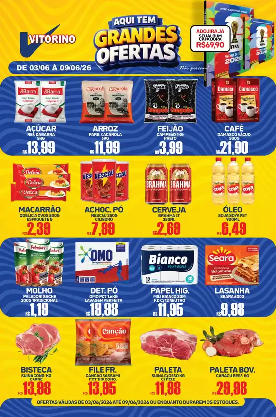 Catálogo Supermercado Vitorino | Encarte Supermercado Vitorino | 2026-06-03T00:00:00.000Z - 2026-06-09T00:00:00.000Z