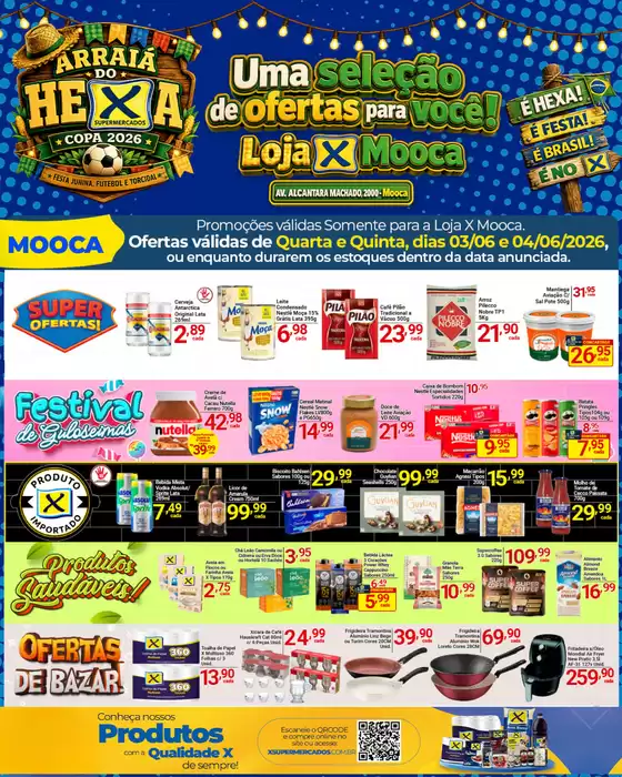 Catálogo X Supermercados | Ofertas exclusivas | 2026-06-03T00:00:00.000Z - 2026-06-04T00:00:00.000Z