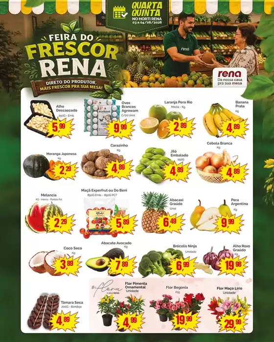 Catálogo Supermercados Rena | Ofertas exclusivas para nossos clientes | 2026-06-03T00:00:00.000Z - 2026-06-04T00:00:00.000Z