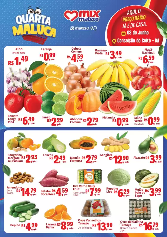 Catálogo Supermercados Mateus | Quarta maluca | 2026-06-03T00:00:00.000Z - 2026-06-03T00:00:00.000Z