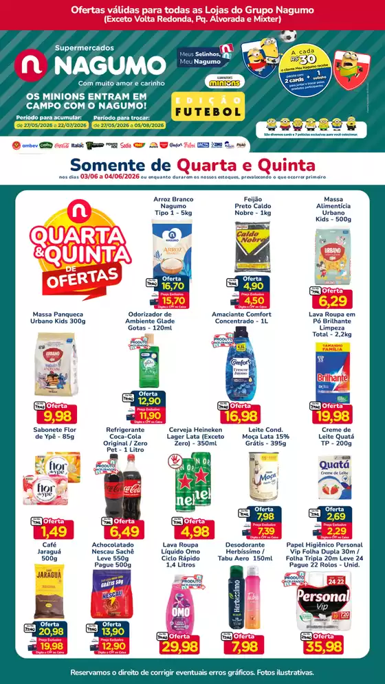 Catálogo Nagumo | QUARTA E QUINTA | 2026-06-03T00:00:00.000Z - 2026-06-04T00:00:00.000Z