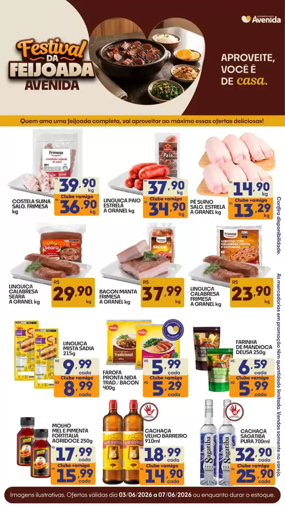 Catálogo Supermercados Avenida | Melhores ofertas para todos os clientes | 2026-06-03T00:00:00.000Z - 2026-06-07T00:00:00.000Z