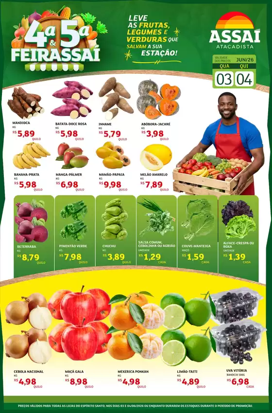 Catálogo Assaí Atacadista | Encarte Assaí Atacadista 47635 | 2026-06-03T00:00:00.000Z - 2026-06-04T00:00:00.000Z