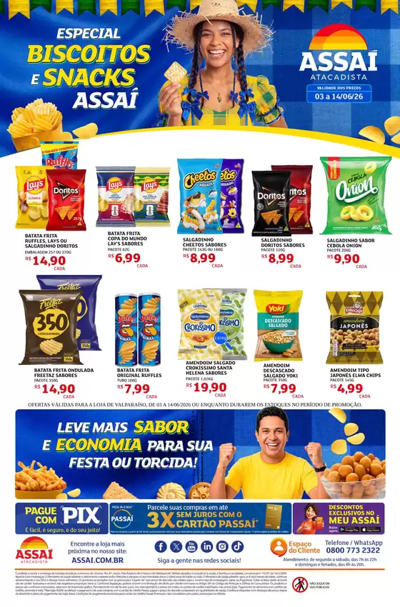 Catálogo Assaí Atacadista | Encarte Assaí Atacadista 47724-328 | 2026-06-03T00:00:00.000Z - 2026-06-14T00:00:00.000Z