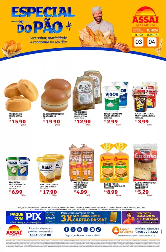 Catálogo Assaí Atacadista | Encarte Assaí Atacadista 48020-63 | 2026-06-03T00:00:00.000Z - 2026-06-04T00:00:00.000Z