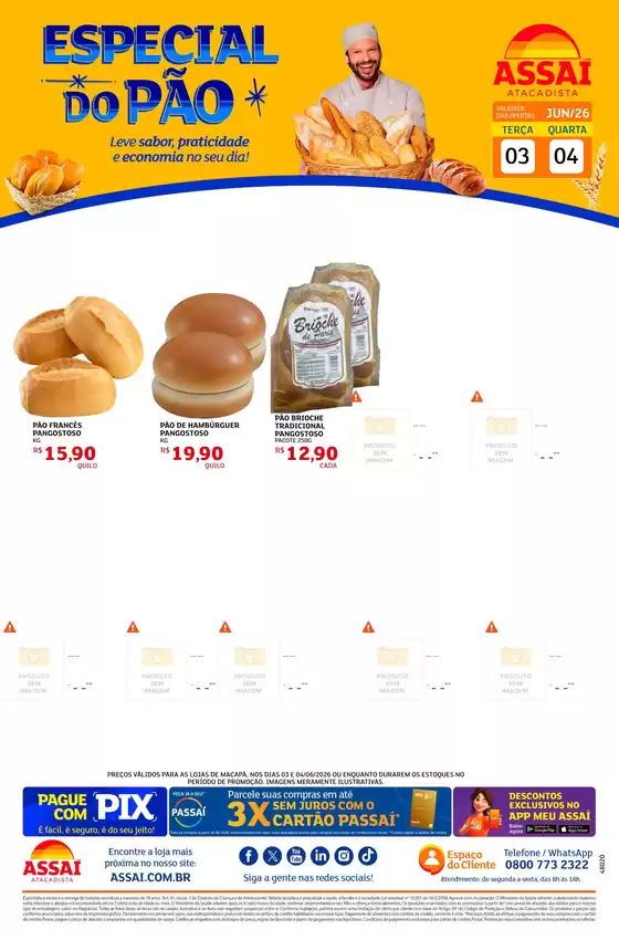 Catálogo Assaí Atacadista | Encarte Assaí Atacadista 48020-442 | 2026-06-03T00:00:00.000Z - 2026-06-04T00:00:00.000Z