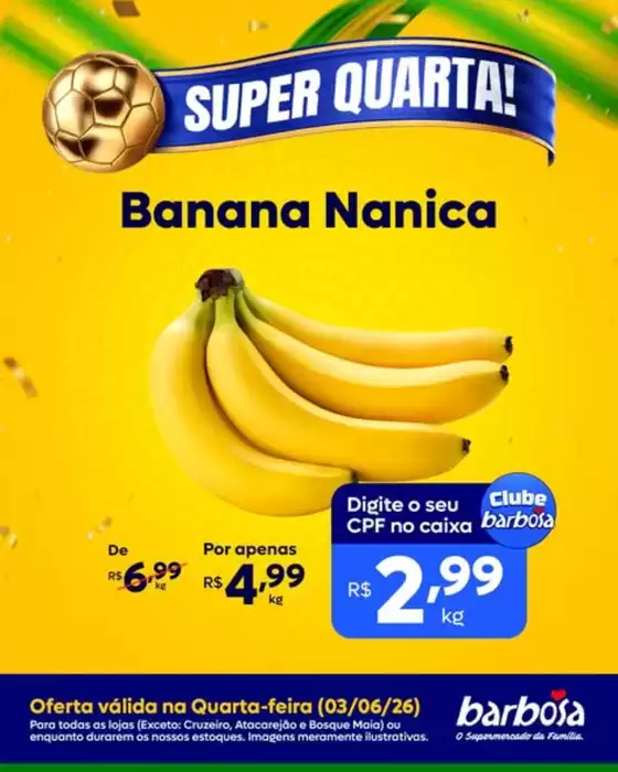 Catálogo Barbosa Supermercados | Super Quarta | 2026-06-03T00:00:00.000Z - 2026-06-04T00:00:00.000Z