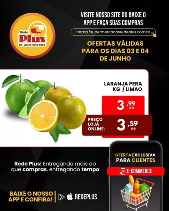 Catálogo Rede Plus Supermercados | Ofertas | 2026-06-03T00:00:00.000Z - 2026-06-04T00:00:00.000Z