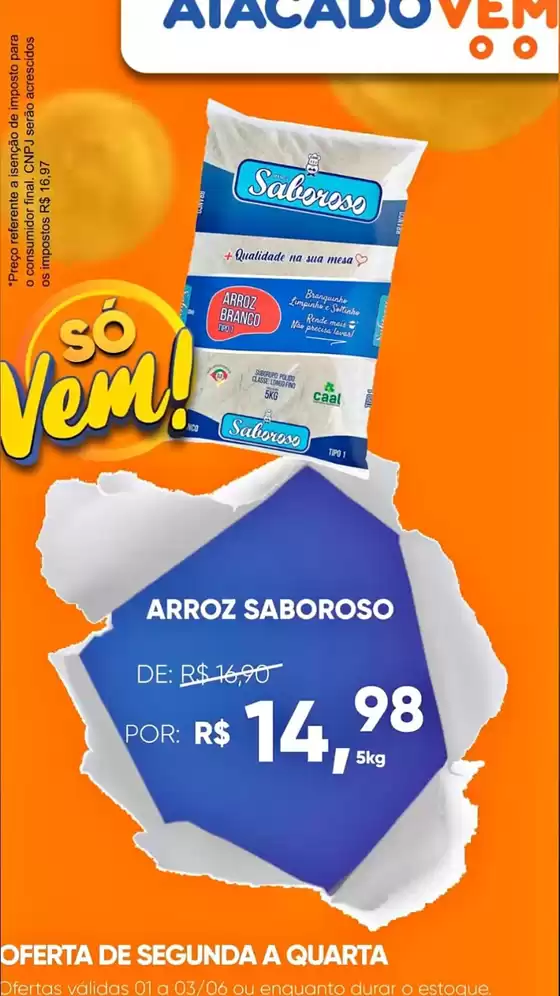 Catálogo ATACADO VEM | Ofertas | 2026-06-03T00:00:00.000Z - 2026-06-03T00:00:00.000Z