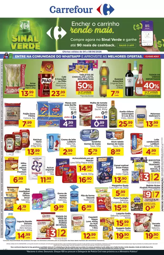 Catálogo Carrefour em Santa Cruz | Nossas melhores ofertas para você | 2026-06-04T00:00:00.000Z - 2026-06-08T00:00:00.000Z