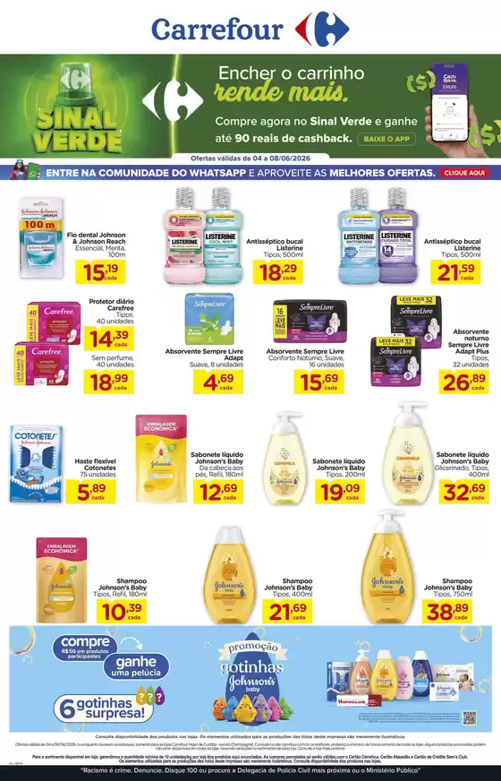 Catálogo Carrefour | Melhores ofertas e descontos | 2026-06-04T00:00:00.000Z - 2026-06-08T00:00:00.000Z